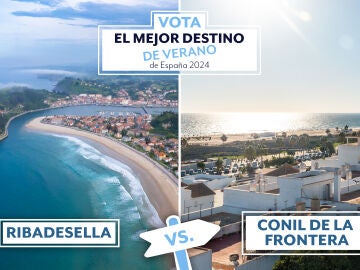 Ribadesela vs Conil de la Frontera en el concurso al mejor destino de verano de España