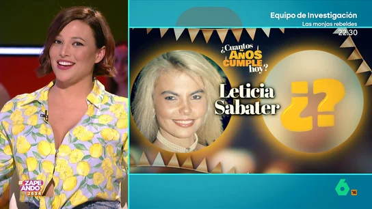 ¿Cuántos años tiene Leticia Sabater? ¿Cuántos años tiene Leticia Sabater?