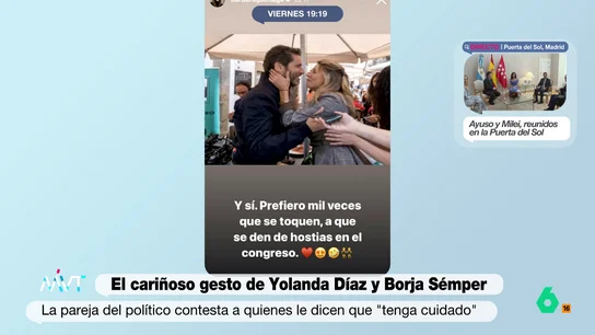 Borja Sémper y Yolanda Díaz Borja Sémper y Yolanda Díaz