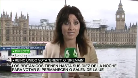 Así contó laSexta la votación y el resultado del referéndum del Brexit Así contó laSexta la votación y el resultado del referéndum del Brexit