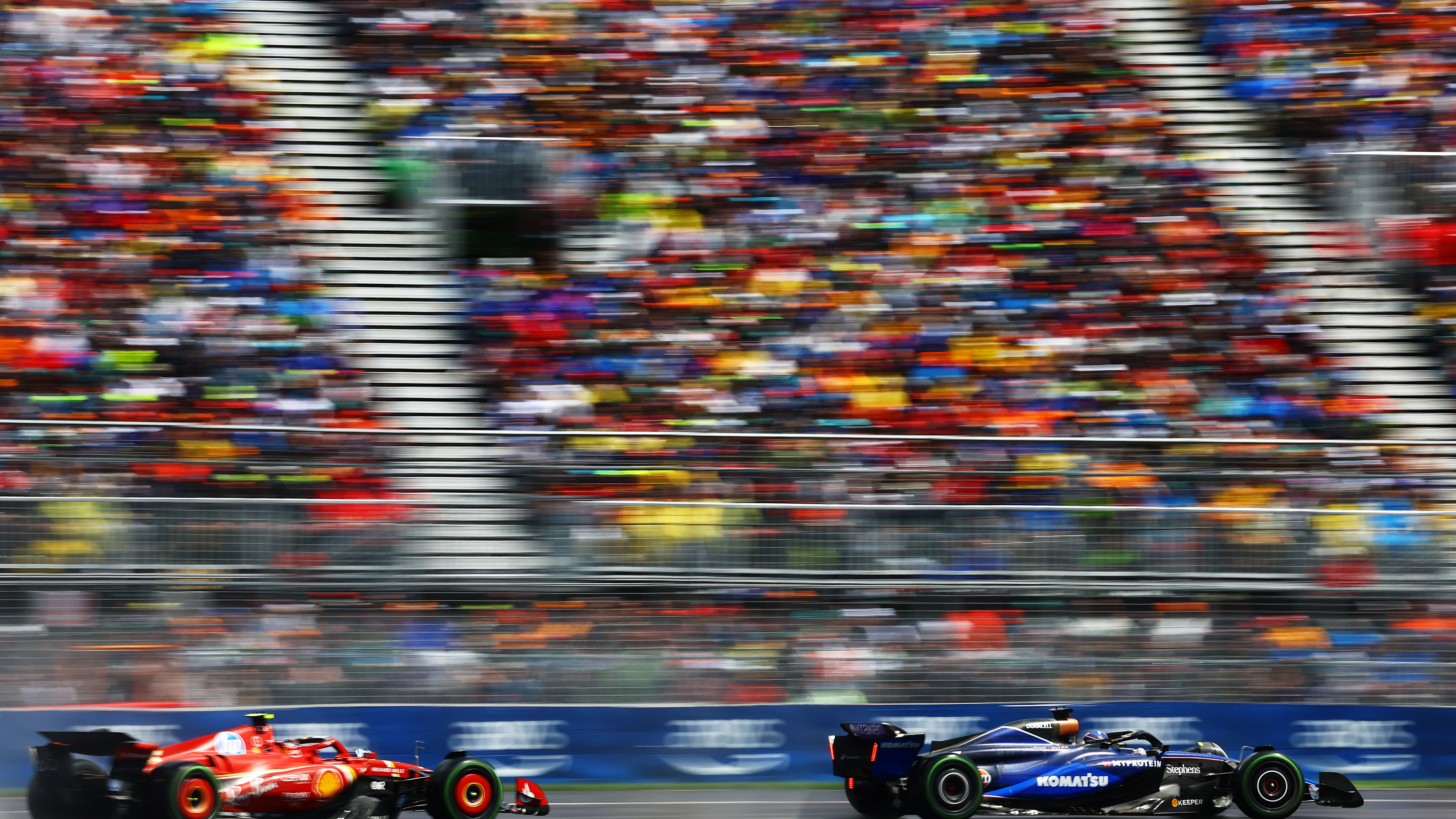 Carlos Sainz y Alex Albon