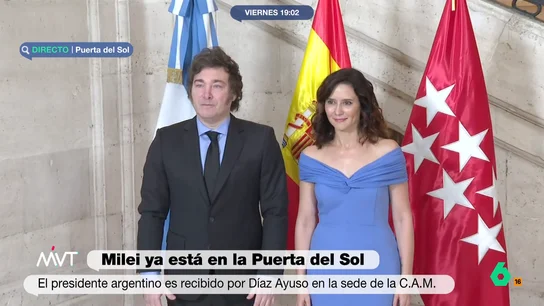 Ayuso y Milei en Madrid Ayuso y Milei en Madrid