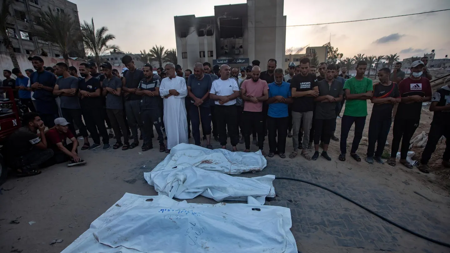 Muertos en Gazas por ataques israelíes Muertos en Gazas por ataques israelíes