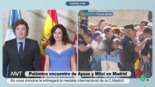 Cristina Pardo analiza el lenguaje corporal de Milei y Ayuso Cristina Pardo analiza el lenguaje corporal de Milei y Ayuso