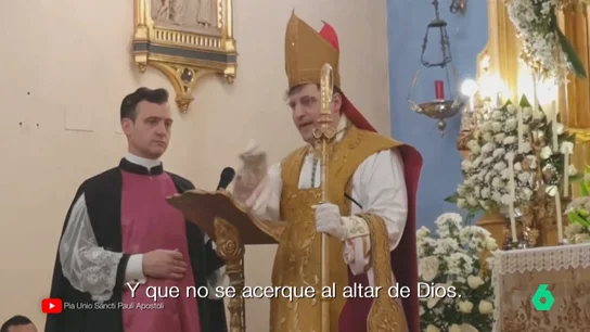 El negacionismo del falso obispo Pablo Rojas y Ceacero durante la pandemia: así prohibían la vacuna "bajo pena de pecado mortal" Equipo de Investigación analiza en este vídeo la actitud del falso obispo Pablo Rojas y su mano derecha, José Ceacero, durante la pandemia, donde además de saltarse las medidas para contener el covid, lanzaban mensajes cada vez más radicales.