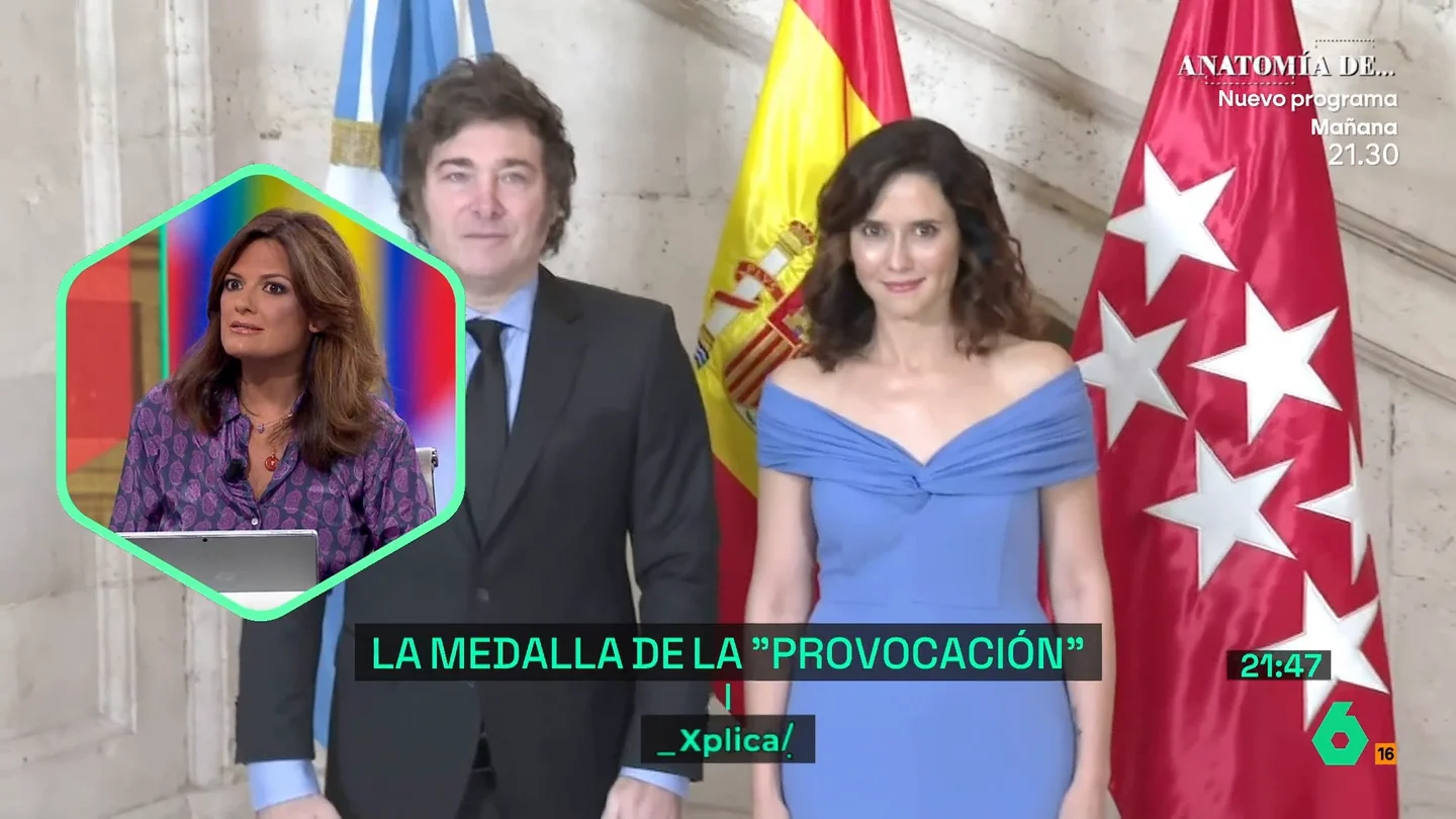 Pilar Gómez explica por qué el encuentro de Milei y Ayuso es incómodo para Feijóo Pilar Gómez explica por qué el encuentro de Milei y Ayuso es incómodo para Feijóo