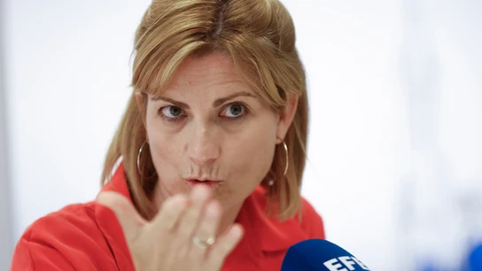 La portavoz de ERC, Raquel Sans, en una entrevista con la Agencia EFE La portavoz de ERC, Raquel Sans, en una entrevista con la Agencia EFE