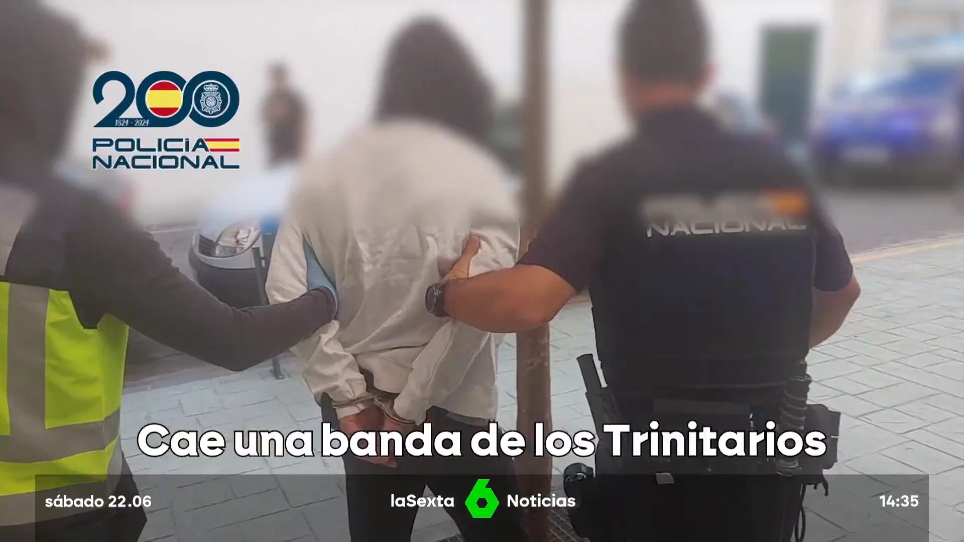 Detención a uno de los trinitarios