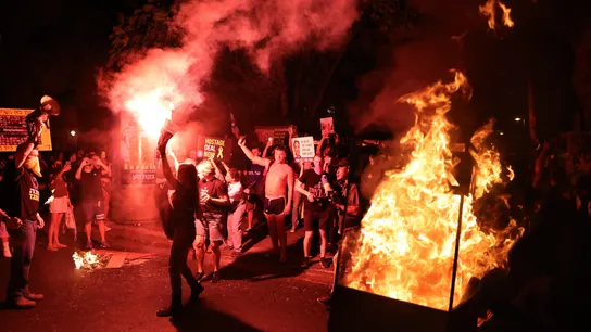 Protestas israelíes contra el Gobierno de Netanyahu en Tel Aviv Protestas israelíes contra el Gobierno de Netanyahu en Tel Aviv