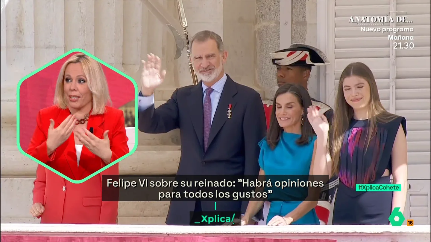 XPLICA Ana Polo, sobre la familia real: "Es triste que nos tengamos que alegrar de que se abran Instagram cuando todas las monarquías europeas ya lo tenían" XPLICA Ana Polo, sobre la familia real: "Es triste que nos tengamos que alegrar de que se abran Instagram cuando todas las monarquías europeas ya lo tenían"