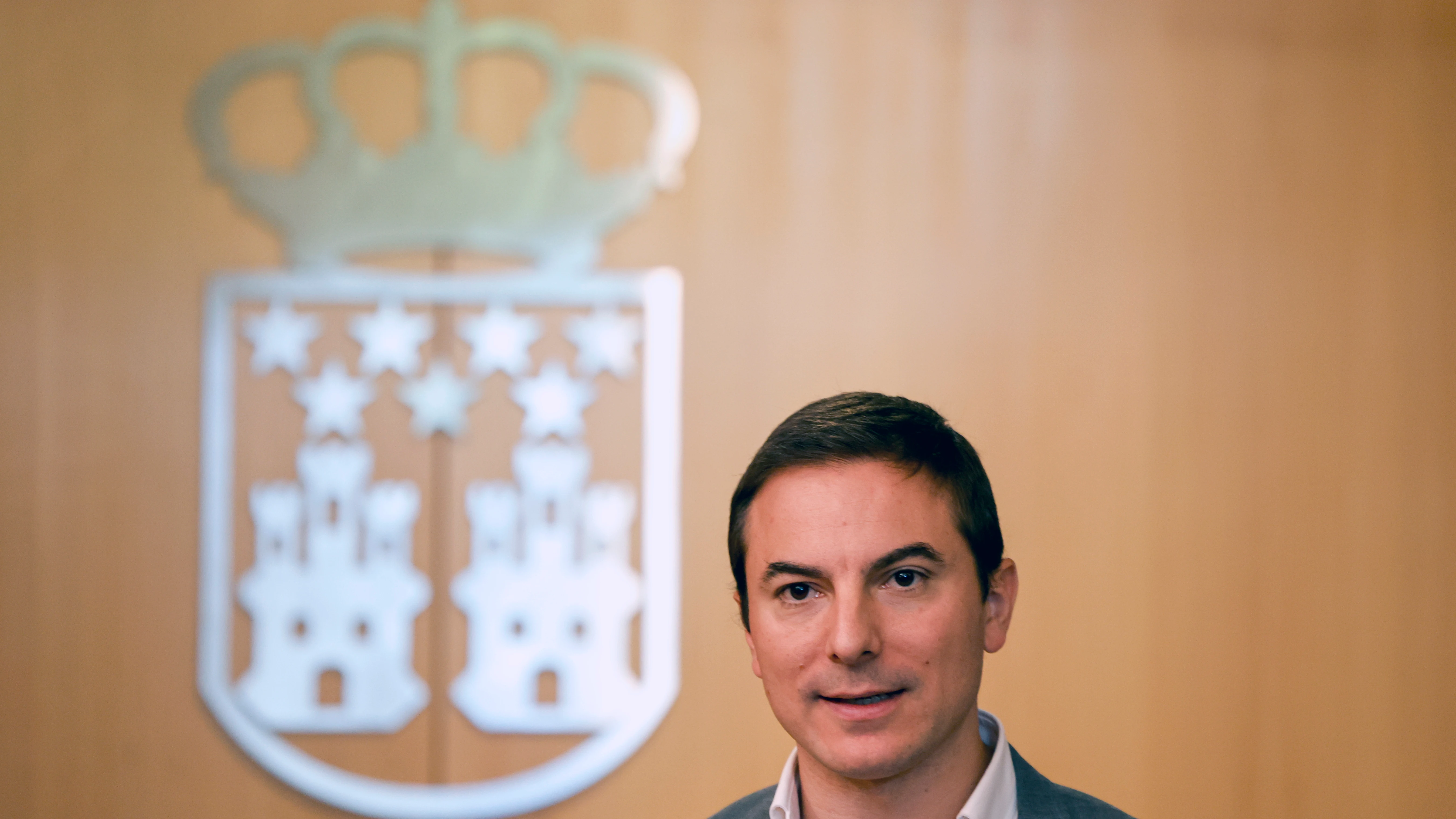 El portavoz del PSOE en la Asamblea, Juan Lobato, en una imagen de archivo
