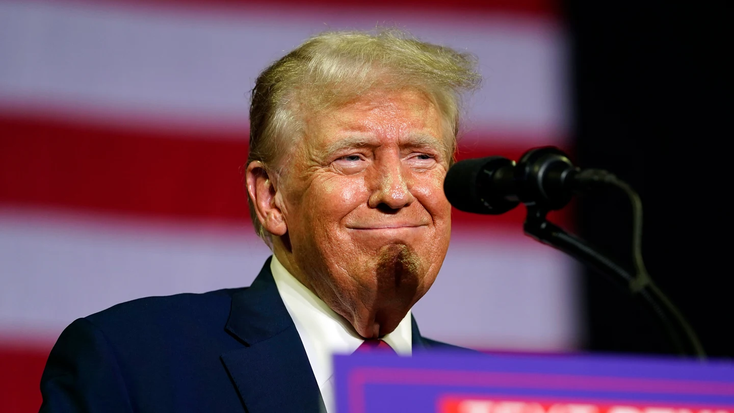 Donald Trump, durante un acto de campaña Donald Trump, durante un acto de campaña