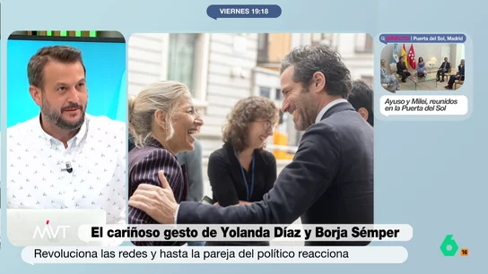 Fernández-Miranda asegura que los políticos se saludan con mucho afecto habitualmente en el patio del Congreso Fernández-Miranda asegura que los políticos se saludan con mucho afecto habitualmente en el patio del Congres