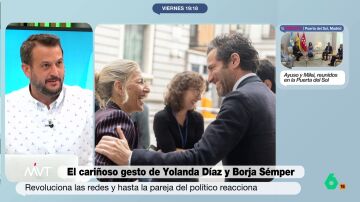 Fernández-Miranda asegura que los políticos se saludan con mucho afecto habitualmente en el patio del Congreso
