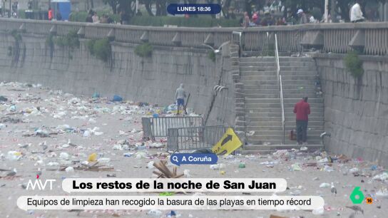  I&ntilde;aki L&oacute;pez y Cristina Pardo estallan al ver las playas llenas de basura tras la noche de San Juan