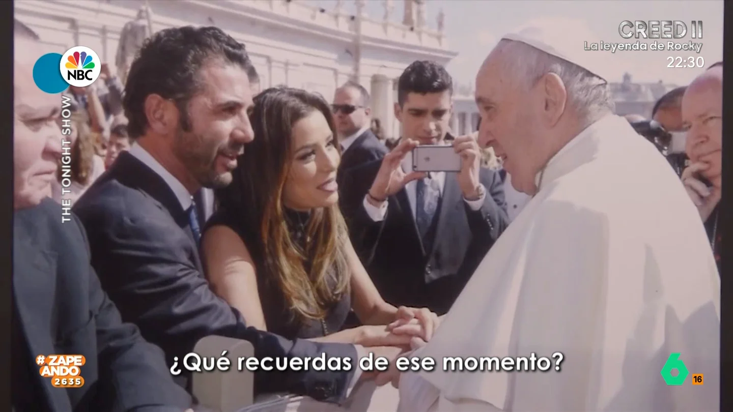Eva Longoria y su experiencia conociendo al papa Eva Longoria y su experiencia conociendo al papa