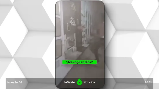 Destrozan el cementerio de Pantín en A Coruña Destrozan el cementerio de Pantín en A Coruña