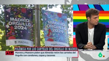ARV- Pablo Pombo, sobre cartel del Orgullo