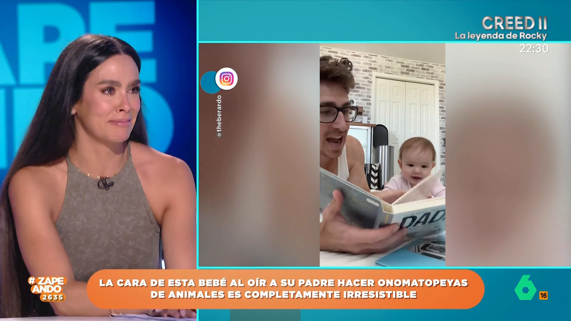 Cristina Pedroche se emociona al ver un tierno vídeo