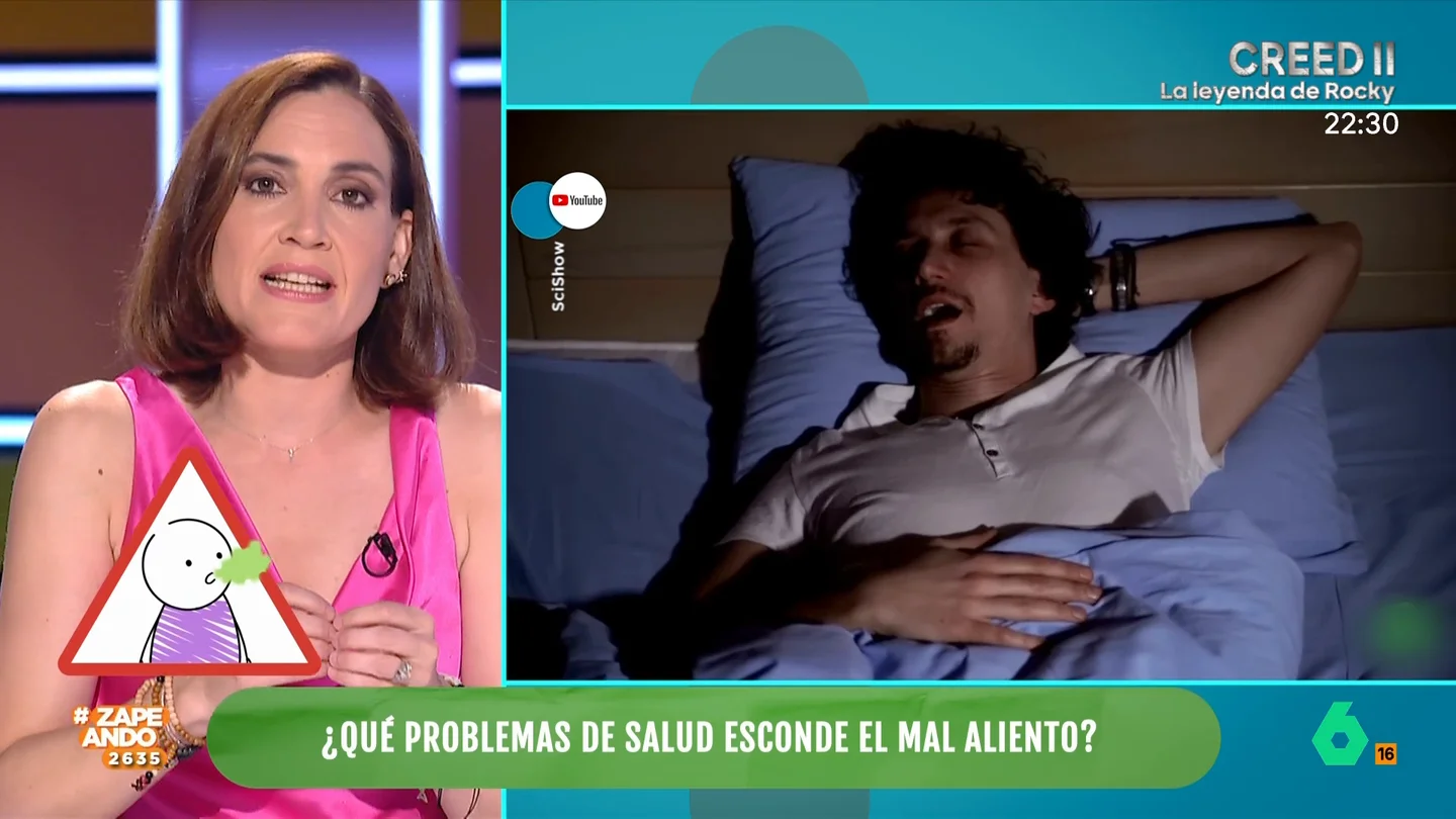 ¿Qué problema de salud podemos sufrir si el aliento nos huele a fruta podrida, ajo o moho? Boticaria García lo explica La farmacéutica expone la enfermedades que puede indicar el mal aliento