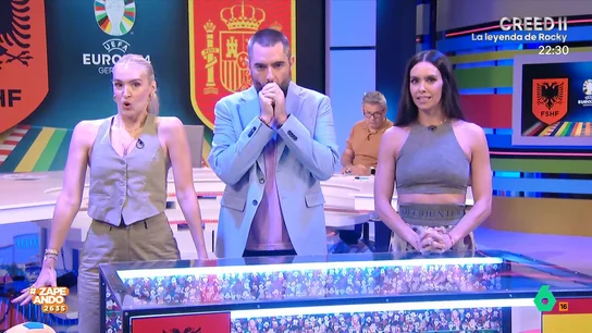 Dani Mateo comenta el partido entre Cristina Pedroche e Isabel Forner Dani Mateo comenta el partido entre Cristina Pedroche e Isabel Forner