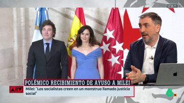 ARV- Ignacio Escolar, sobre la foto de Ayuso con Milei: "Estoy convencido de que en el futuro serán tóxicas"