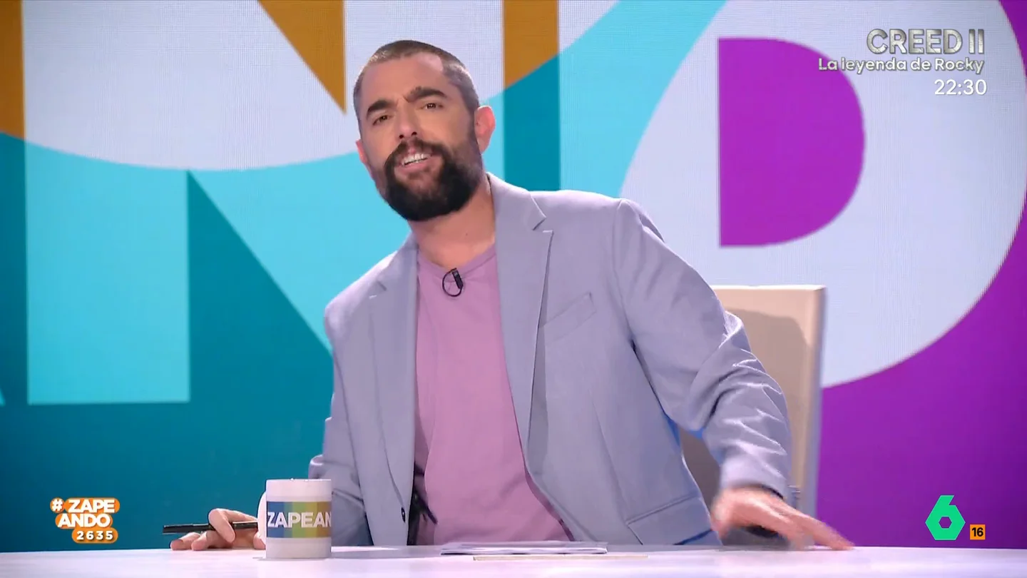 Dani Mateo, sobre el próximo partido de la selección española: "Espero que nadie lo vea porque a esa hora estoy yo en la tele" Dani Mateo, sobre el próximo partido de la selección española: "Espero que nadie lo vea porque a esa hora estoy yo en la tele"