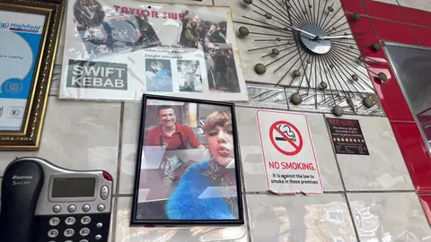 El local de Kebabs favorito de Taylor Swift en Londres El local de Kebabs favorito de Taylor Swift en Londres