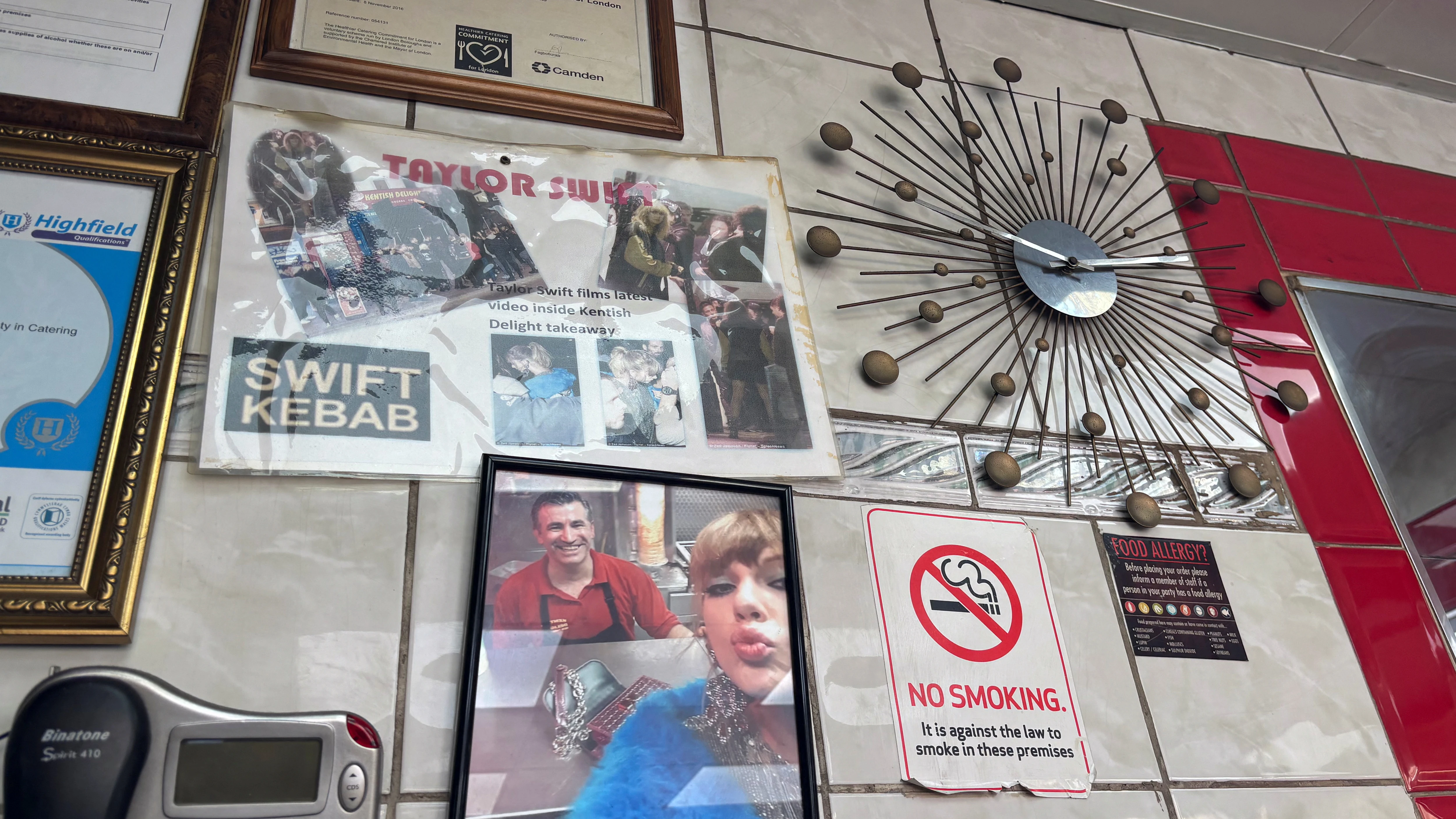 El local de Kebabs favorito de Taylor Swift en Londres