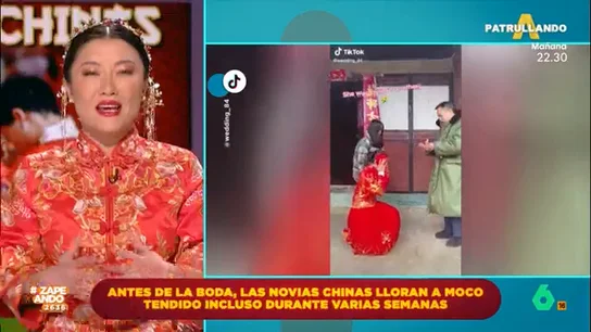 Jiaping explica por qué las novias chinas lloran "a moco tendido" antes y después de casarse Jiping explica por qué las novias chinas lloran durante semanas