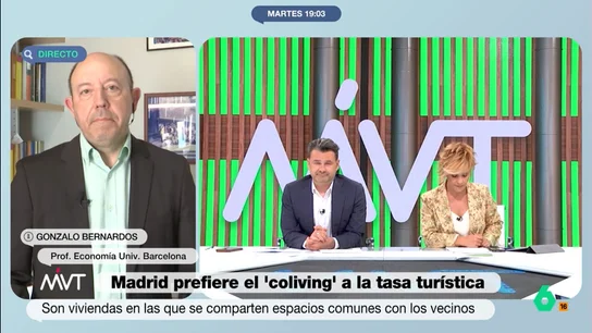 La solución de Gonzalo Bernardos para los pisos turísticos en España: "Obligar a los propietarios a pagar más impuestos" La solución de Gonzalo Bernardos para los pisos turísticos en España: "Obligar a los propietarios a pagar más impuestos"