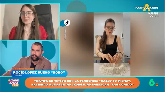 Roro, la tiktoker viral, confiesa cuál es la receta que no pudo hacerle a su novio Pablo La tiktoker se ha hecho viral gracias a sus vídeos cocinando o diseñando su propia ropa