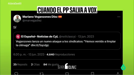 Las otras ocasiones en las que el PP ha protegido a Vox reafirmando su alianza con la ultraderecha Las otras ocasiones en las que el PP ha protegido a Vox reafirmando su alianza con la ultraderecha