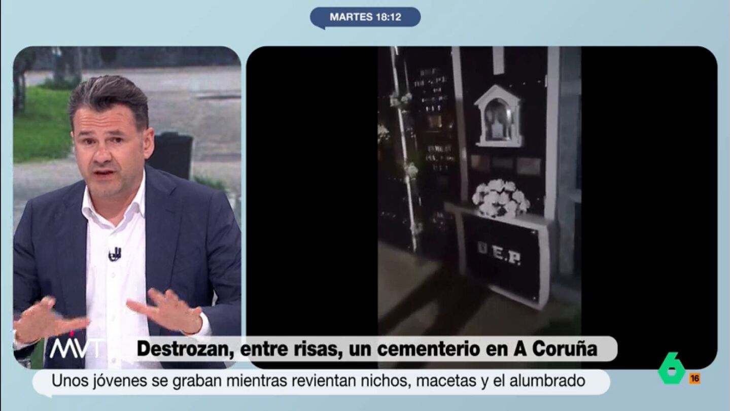 "Lo siento mucho por los padres, porque no tienen la culpa de lo que les toca en suerte", afirma I&ntilde;aki L&oacute;pez en este v&iacute;deo tras ver c&oacute;mo un grupo de j&oacute;venes patea entre risas medio centenar de ni&ntilde;os en A Coru&ntilde;a para luego subirlo a las redes sociales.