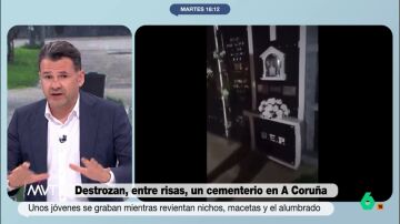 Bea de Vicente explica a qué se enfrentan los jóvenes que destrozaron un cementerio de A Coruña: "Cada nicho es un delito"