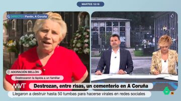 Adoración, encargada del cementerio de Pantín, asegura que los jóvenes "celebraban la fiesta en una asociación cerca del cementerio"