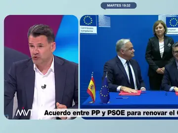 Iñaki López responde a Rufián tras criticar el acuerdo PP-PSOE por el CGPJ: &quot;El único que ha pactado con la derecha es ERC&quot;