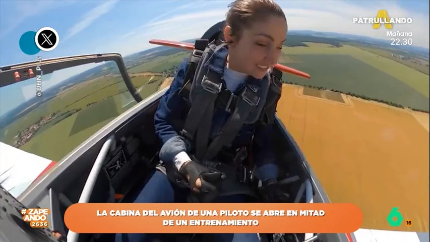 Impresionante: una piloto consigue aterrizar sana y salva después de que se abriese la cabina del avión