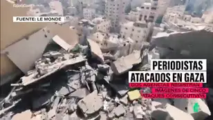 Israel sí atacó la sede de AFP en la Franja de Gaza pese a haberlo negado: así lo demuestra un vídeo 