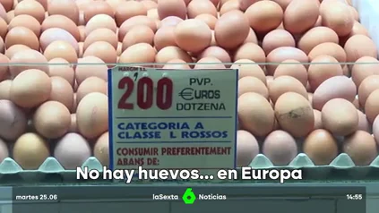 Europa se queda sin huevos: la demanda crece y amenaza el abastecimiento 