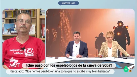 Un experto espeleólogo explica cuántas personas son necesarias para una expedición: "Entre cuatro y seis para mi es el grupo ideal" Un experto espeleólogo explica cuántas personas son necesarias para una expedición: "Entre cuatro y seis para mi es el grupo ideal"