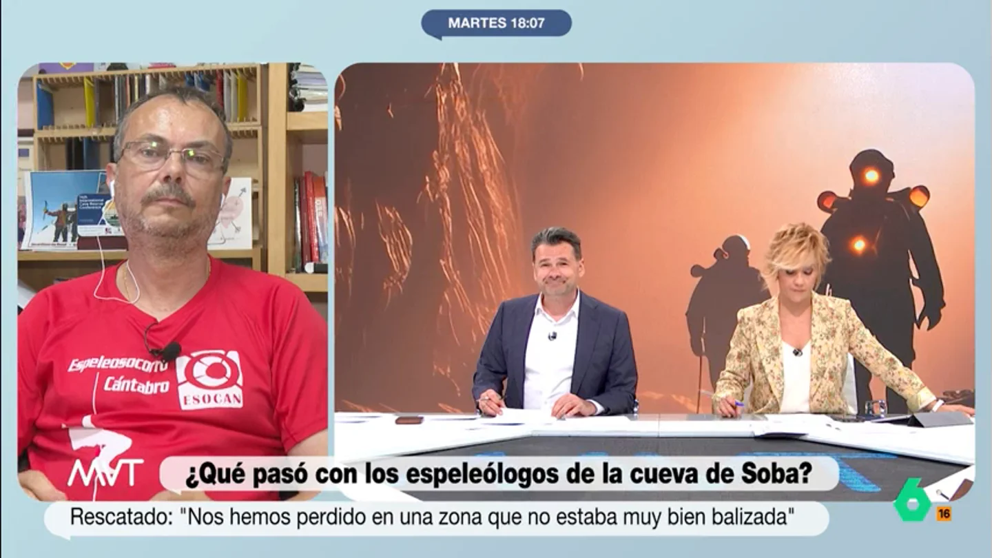 Un experto espeleólogo explica cuántas personas son necesarias para una expedición: "Entre cuatro y seis para mi es el grupo ideal" Un experto espeleólogo explica cuántas personas son necesarias para una expedición: "Entre cuatro y seis para mi es el grupo ideal"