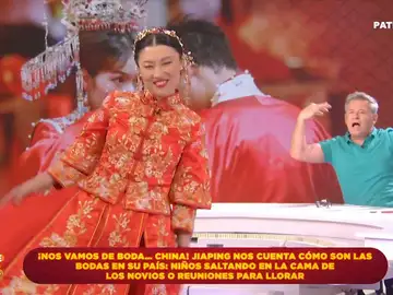 Así reacciona Jiaping a la supuesta canción tradicional china de Miki Nadal: &quot;No me siento feliz con esta música&quot;