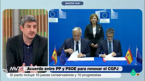 Alfonso Pérez Medina analiza la renovación del CGPJ: "Es el mismo acuerdo que en 2022 hasta que Feijóo se echó para atrás"