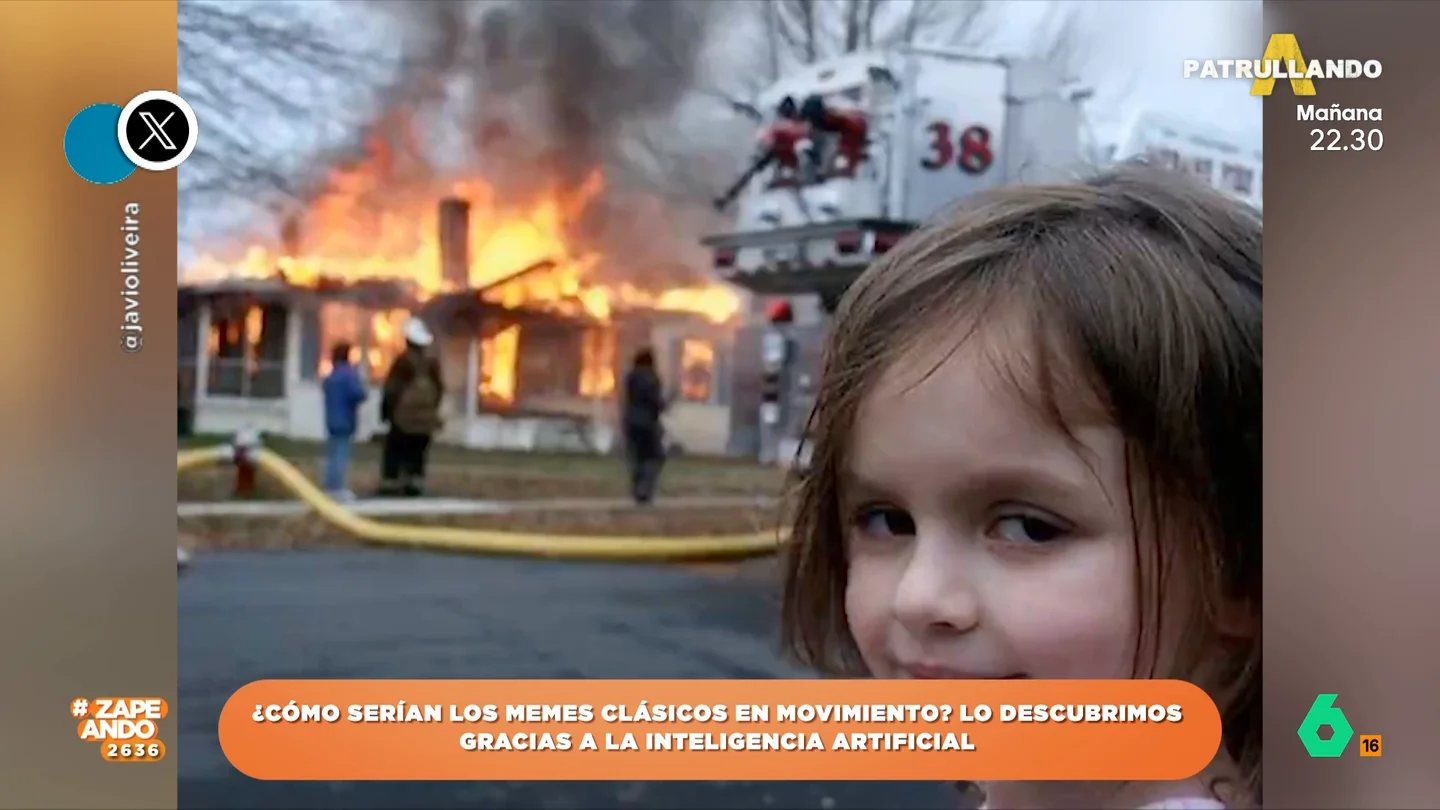 ¿Cómo serían los memes clásicos en movimiento? Descúbrelo gracias a la Inteligencia Artificial La Inteligencia Artificial convierte en vídeo alguno de los memes más míticos