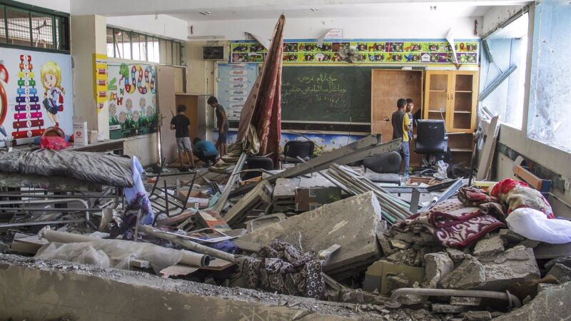 La ONU señala lo "trágico" de que los ataques contra las escuelas en Gaza "se hayan convertido en rutina"