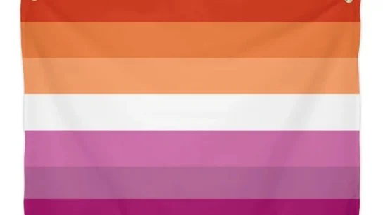 La bandera lésbica La bandera lésbica
