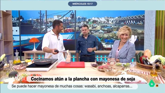 MVT "Te cagas": Iñaki López alucina con la mayonesa de soja de Pablo Ojeda MVT "Te cagas": Iñaki López alucina con la mayonesa de soja de Pablo Ojeda