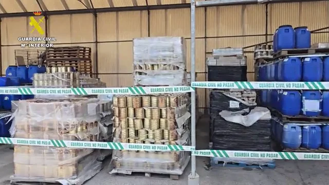 Incautadas hasta 80 toneladas de aceitunas y encurtidos por estar mezclados con productos no aptos para el ser humano
