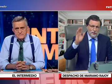 &#39;Rajoy&#39; confiesa a Wyoming su truco para atrapar a los lectores con sus artículos: &quot;¡Aprende, Ken Follet!&quot;